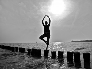 dansen aan zee